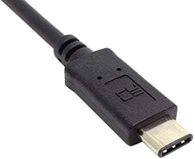 SYSTEM-S USB 3.1 Type C zu USB 3.0 A 90° Kabel Links gewinkelt 32 cm