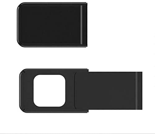Webcam Abdeckung selbstklebend ultradünn schwarz Kunststoff 11×7×0,68 mm