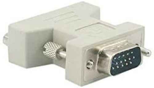 SYSTEM-S DVI-I Buchse auf VGA Buchse Konverter Adapter