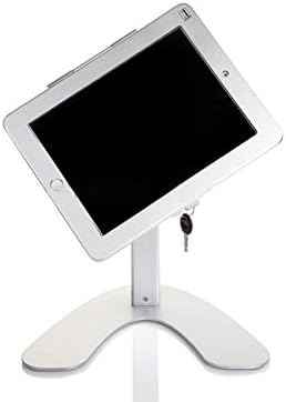 System-S Anti-Diebstahl Messe POS Präsentation Ständer mit gebogenem Haltearm Schreibtischständer für iPad Air iPad 2 3 4