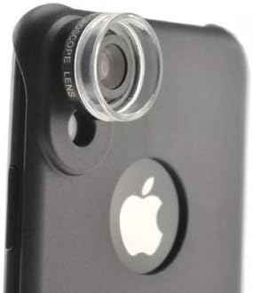 SYSTEM-S 30X Super Makro Mikroskop Filter Linse Objektiv mit Protector Case Cover Schutzhülle für iPhone X