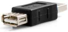 SYSTEM-S USB Typ A Stecker auf USB Typ A Buchse Adapterkabel Adapterstecker Adapter