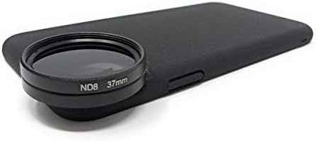 SYSTEM-S ND Filter 37 mm Set Neutraldichtefilter Graufilter Hülle für iPhone 11 Pro Max