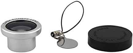 System-S Universal 0,4x Fischauge Fisheye Linse Objektiv magnetischer Halt für Smartphone Tablet PC