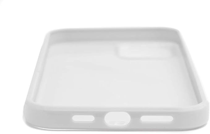 Schutzhülle aus Silikon transparent-weiß für iPhone 12 Pro | System-S
