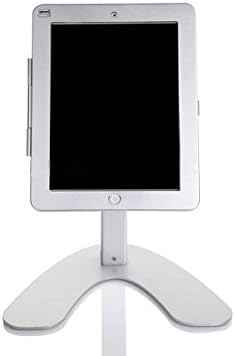 System-S Anti-Diebstahl Messe POS Präsentation Ständer mit gebogenem Haltearm Schreibtischständer für iPad Air iPad 2 3 4