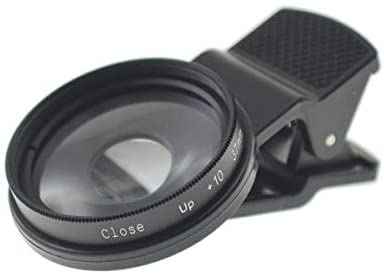 System-S Nahaufnahme Close-Up Linse 10X Vergrößerung 37mm Objektiv für Smartphone Tablet