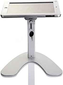 System-S Anti-Diebstahl Messe POS Präsentation Ständer mit gebogenem Haltearm Schreibtischständer für iPad Air iPad 2 3 4
