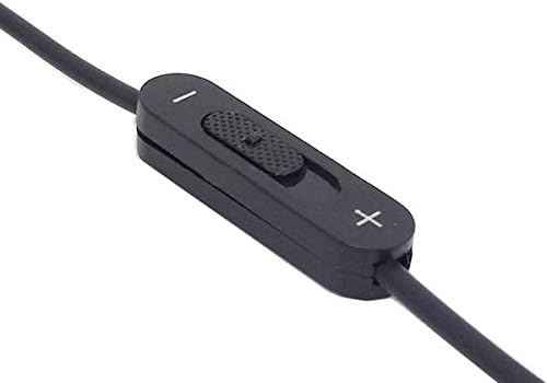 System-S Y Kabel Stereo Kopfhörer 3,5mm Klinkenstecker zu 2 x 3,5 mm Klinken Buchse mit separater Lautstärkenregelung