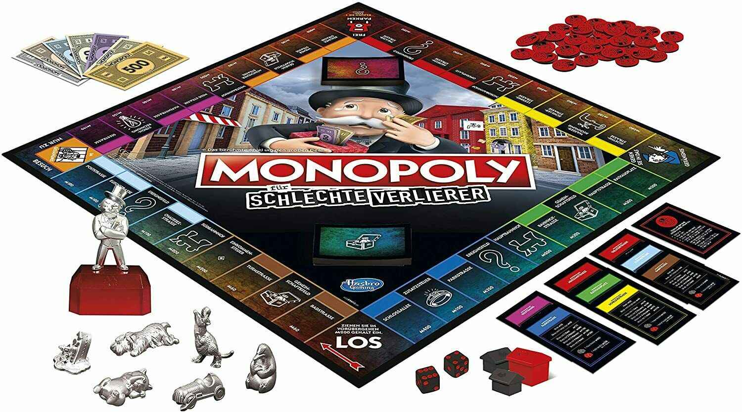 Hasbro Monopoly für schlechte Verlierer