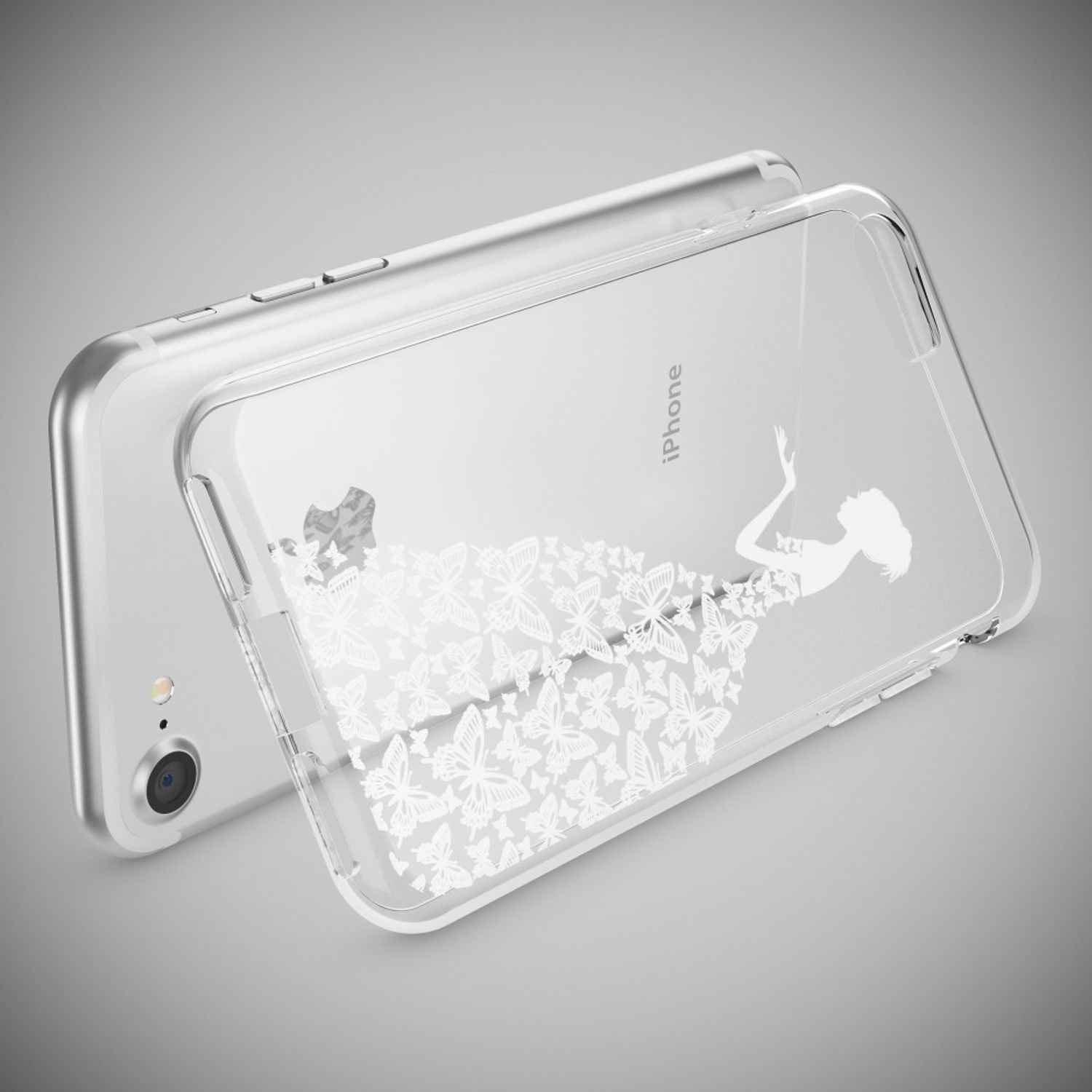 Handyhülle für iPhone 7 TPU Silikon transparent | NALIA Berlin