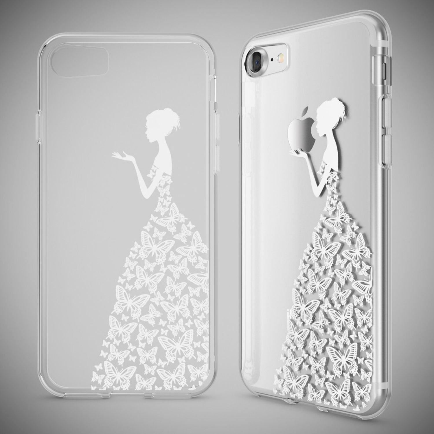 Handyhülle für iPhone 7 TPU Silikon transparent | NALIA Berlin