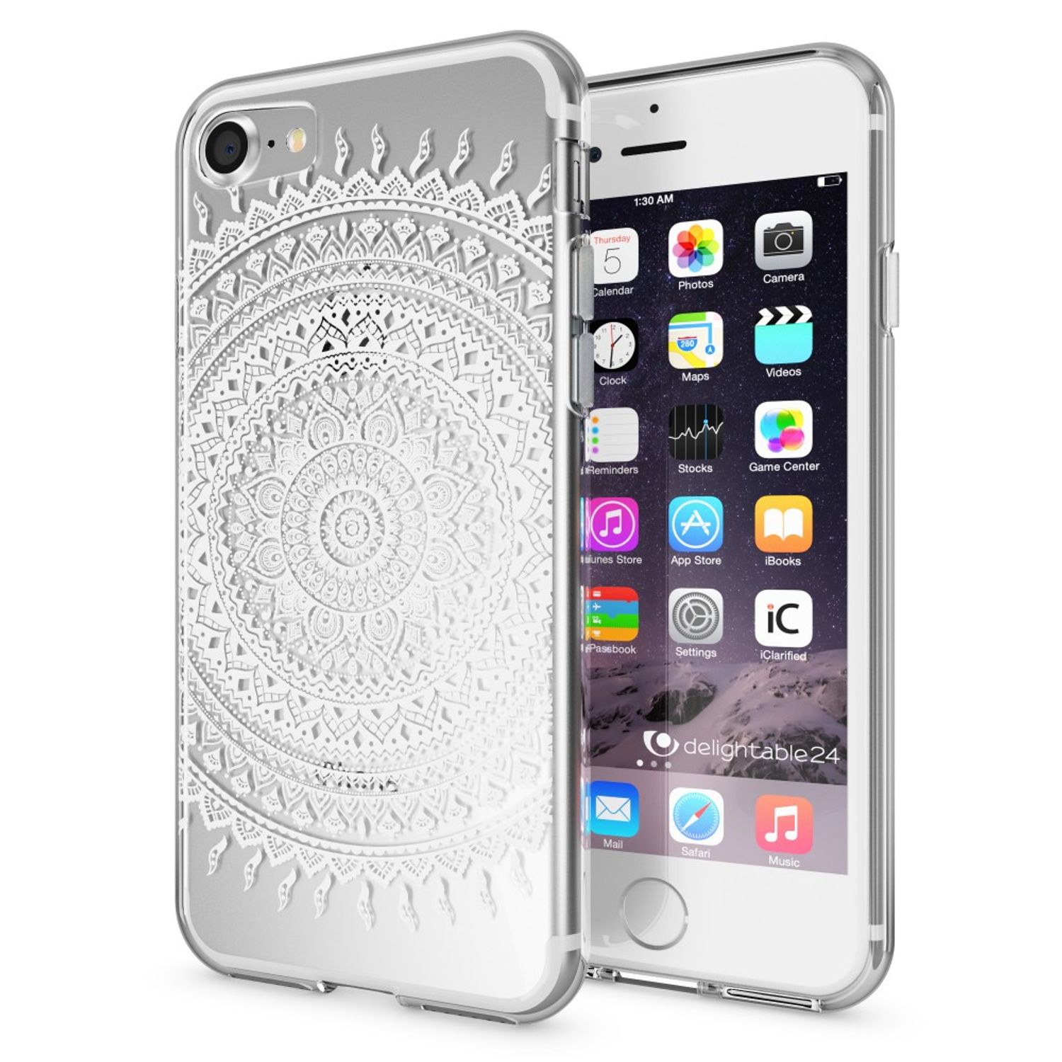 Handyhülle für iPhone 7 TPU Silikon transparent | NALIA Berlin