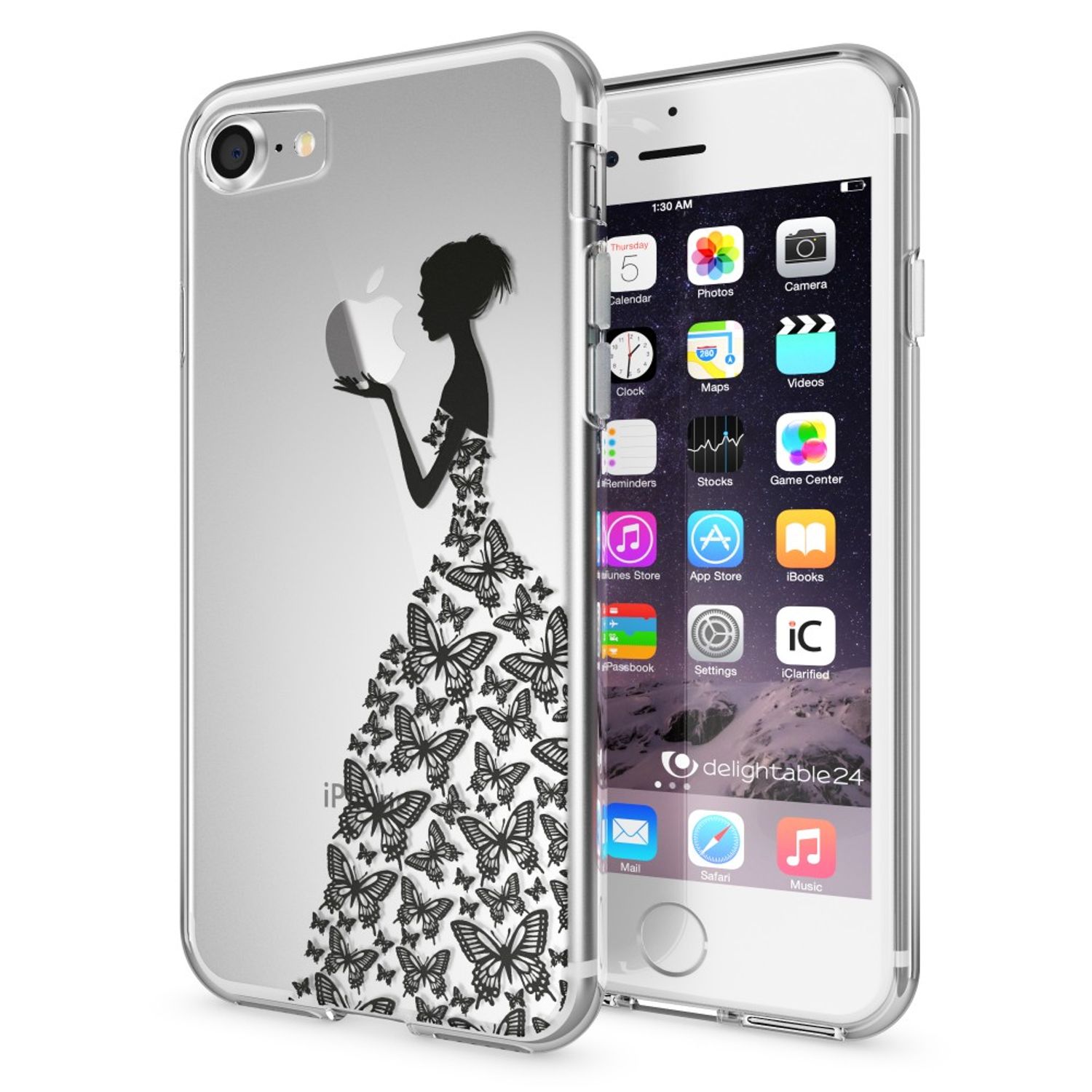 Handyhülle für iPhone 7 TPU Silikon transparent | NALIA Berlin