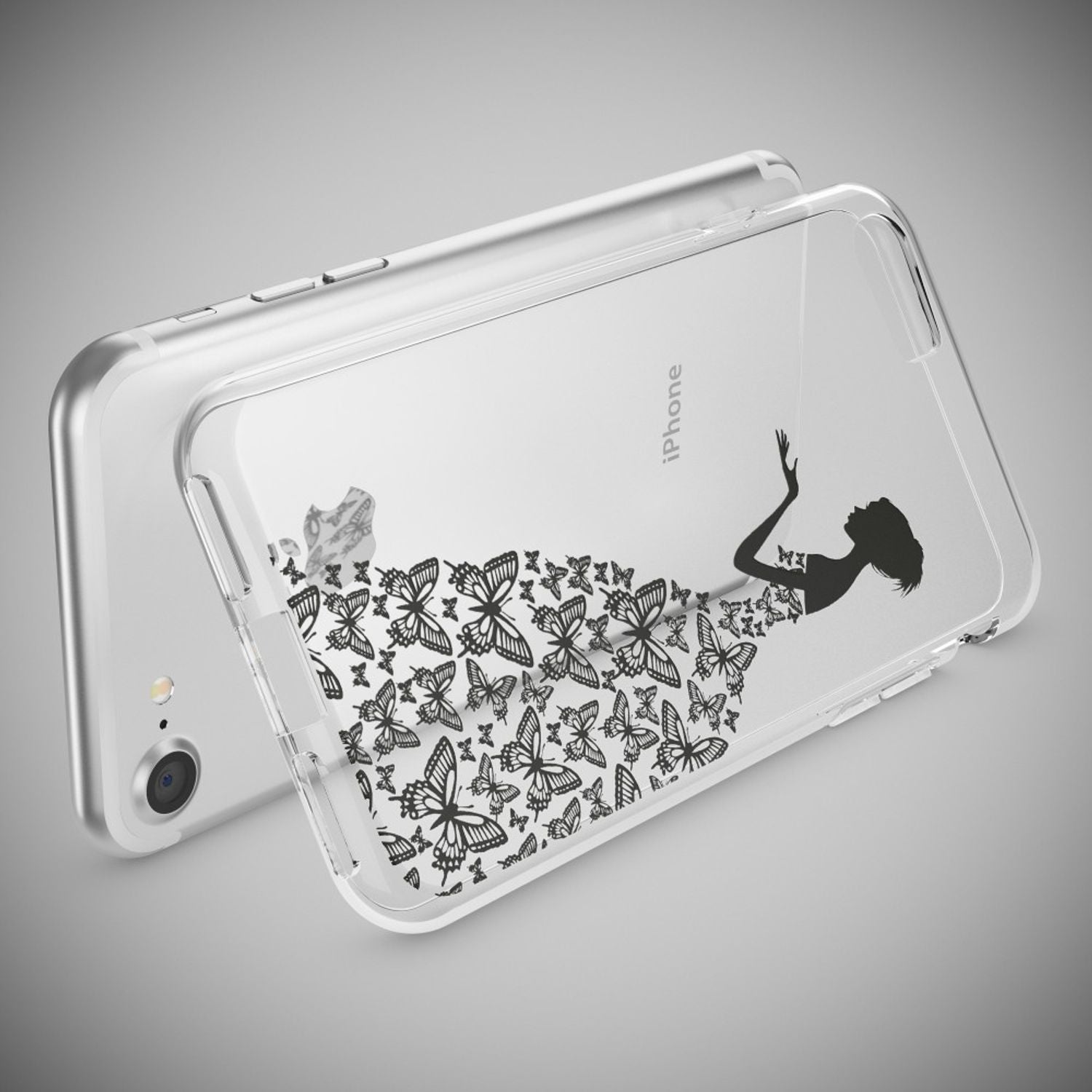 Handyhülle für iPhone 7 TPU Silikon transparent | NALIA Berlin