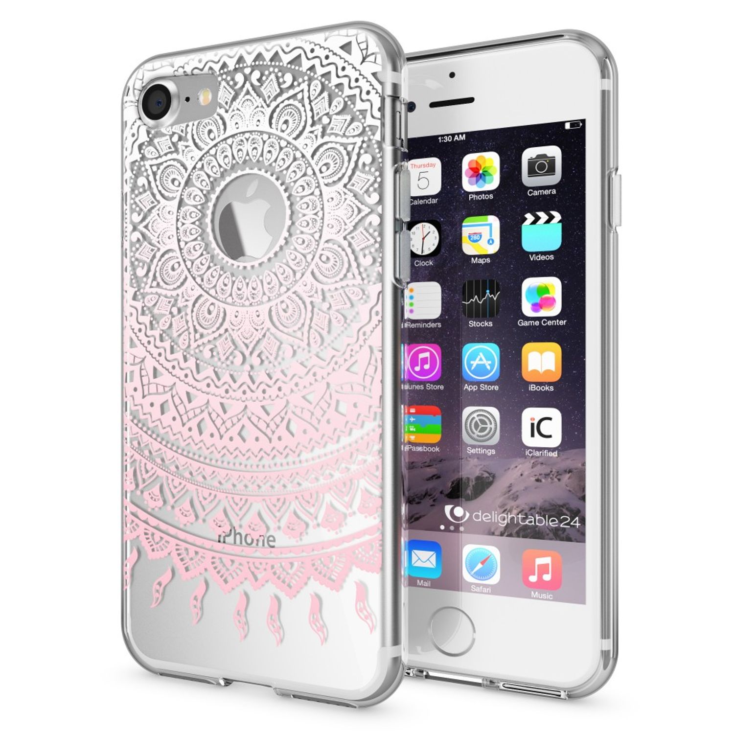 Handyhülle für iPhone 7 TPU Silikon transparent | NALIA Berlin