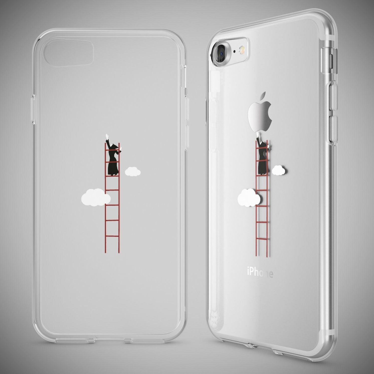 Handyhülle für iPhone 7 TPU Silikon transparent | NALIA Berlin