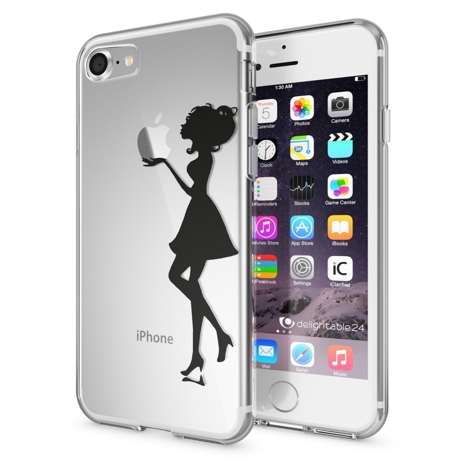 Handyhülle für iPhone 7 TPU Silikon transparent | NALIA Berlin
