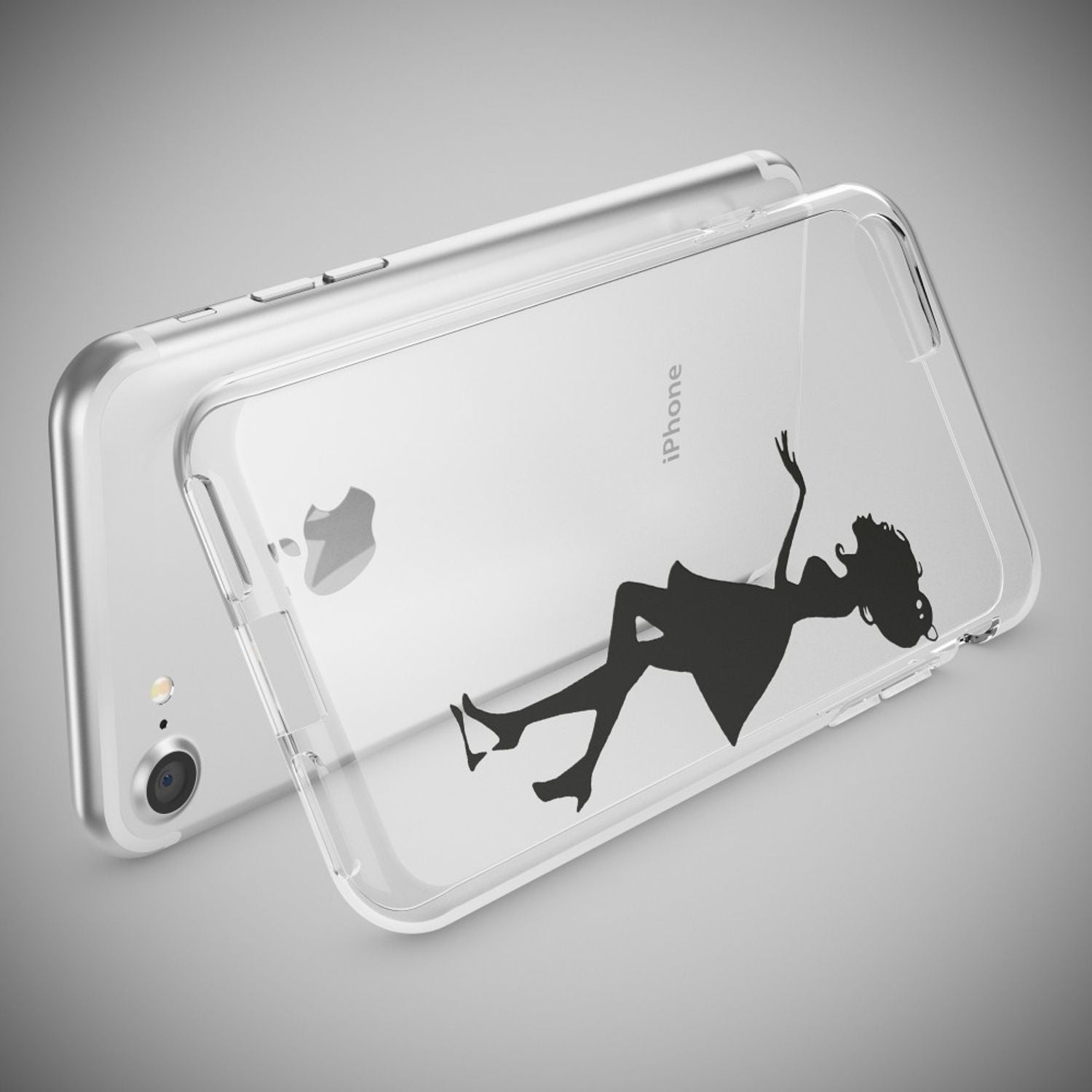 Handyhülle für iPhone 7 TPU Silikon transparent | NALIA Berlin