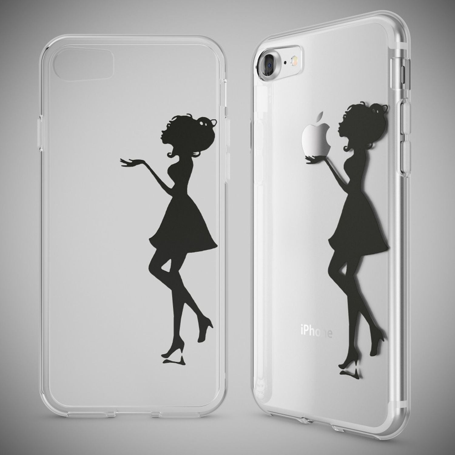Handyhülle für iPhone 7 TPU Silikon transparent | NALIA Berlin