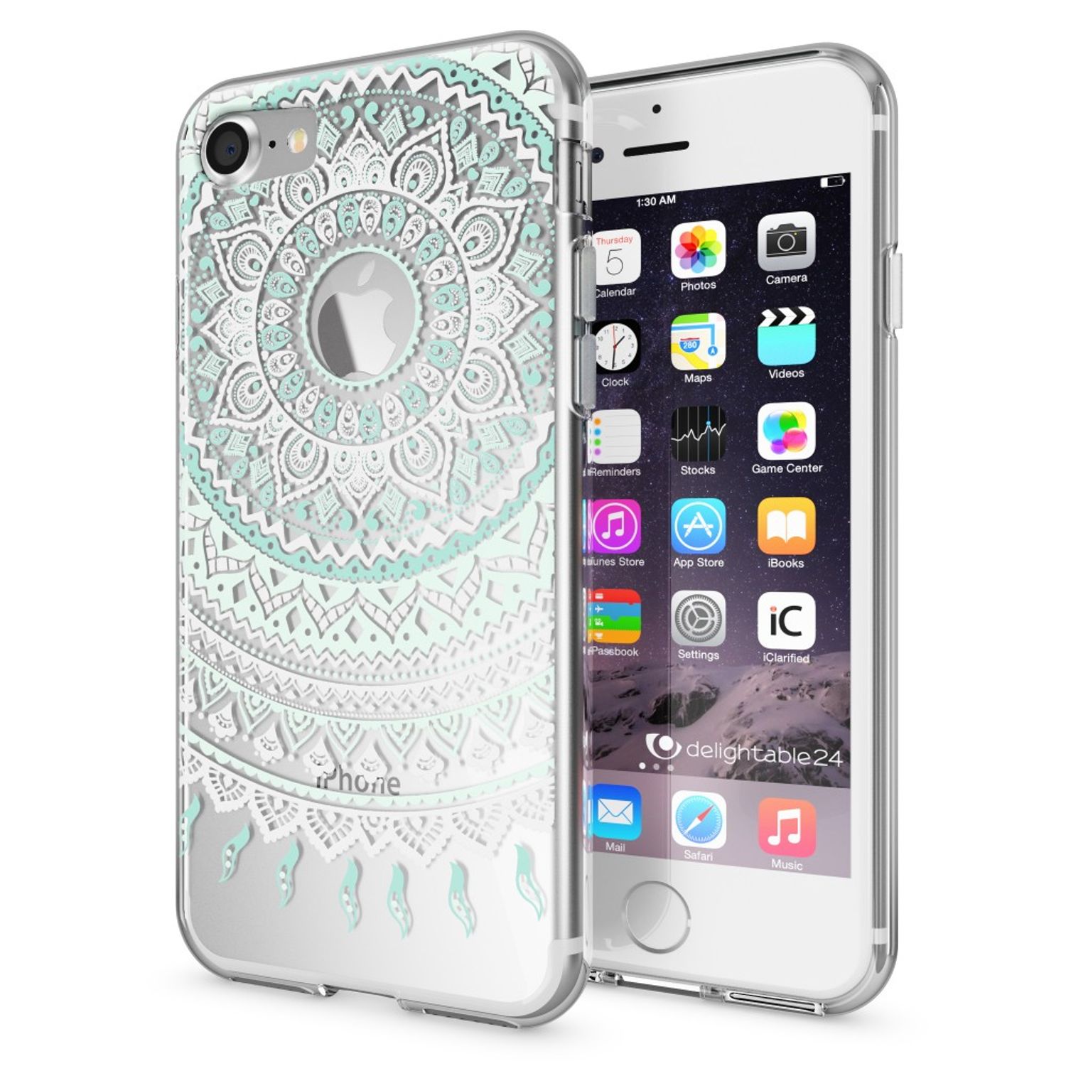 Handyhülle für iPhone 7 TPU Silikon transparent | NALIA Berlin