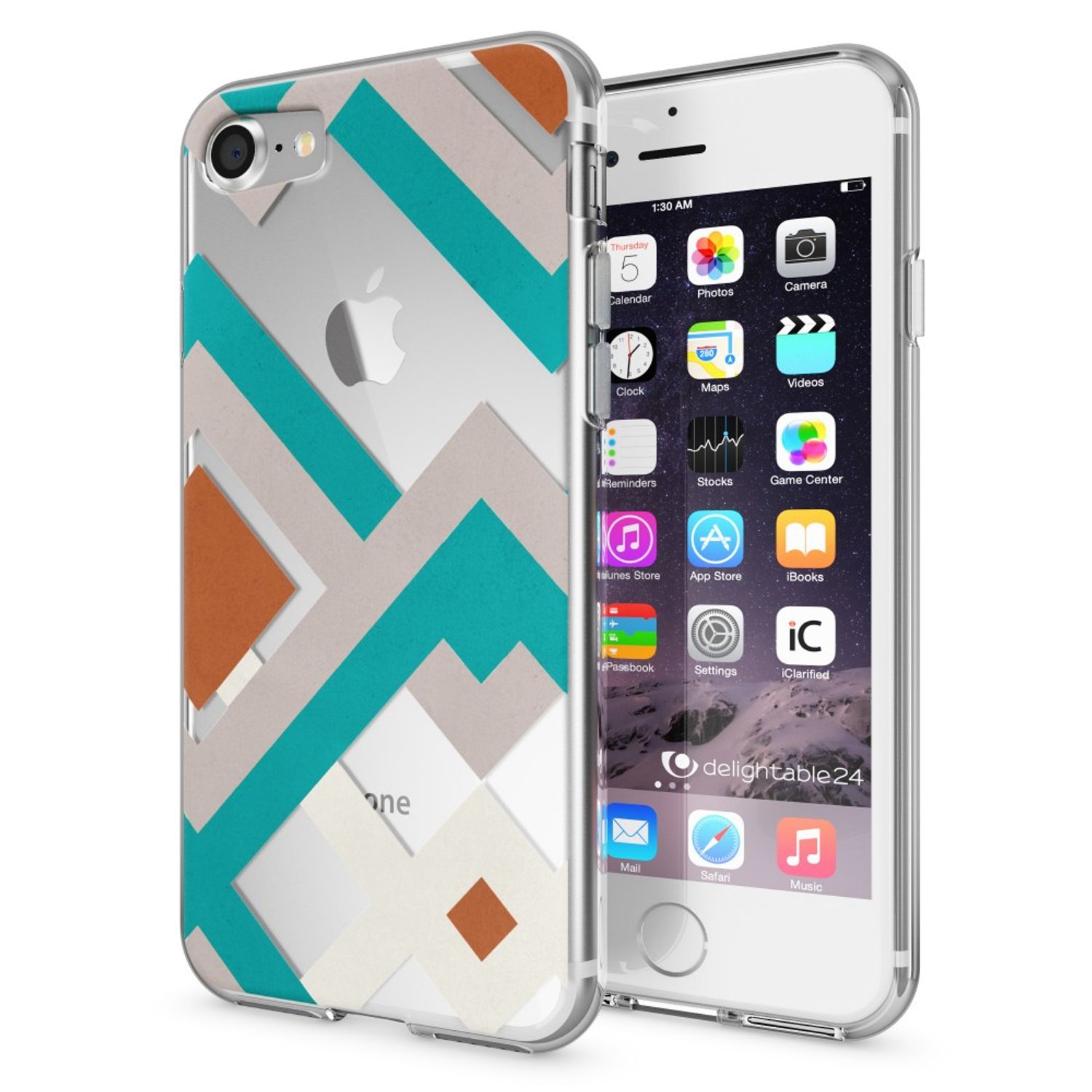Handyhülle für iPhone 7 TPU Silikon transparent | NALIA Berlin