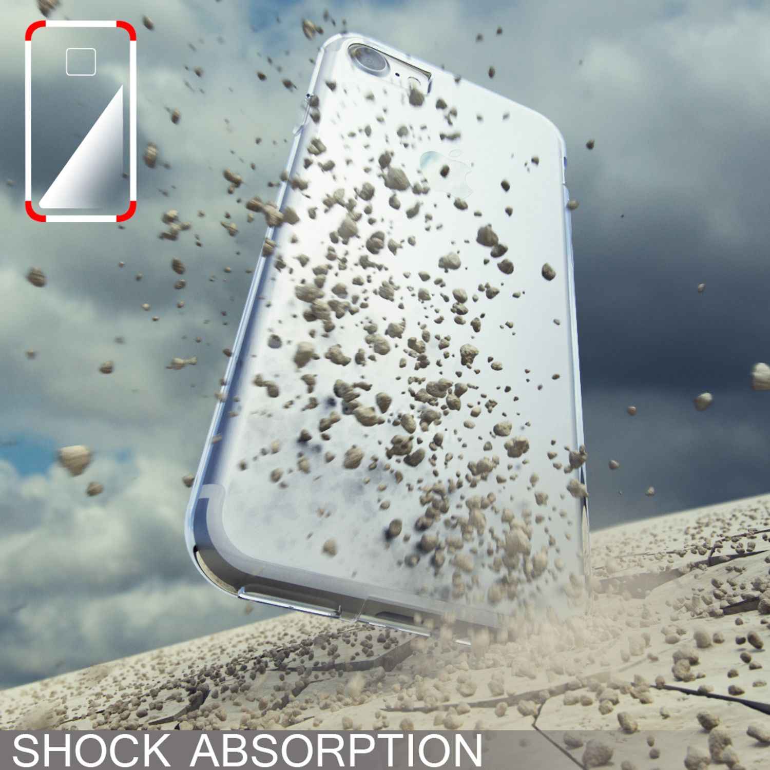 NALIA Handy Hülle für iPhone SE 2022 / SE 2020 / 8 / 7, Silikon Case Cover Etui