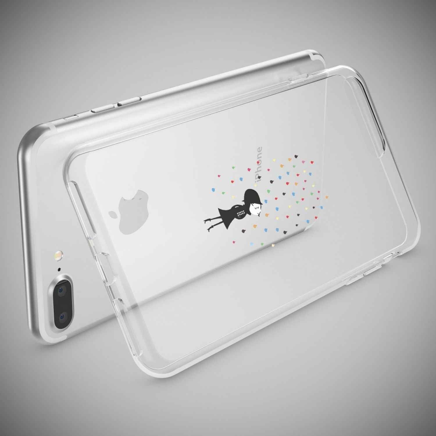 iPhone 8 Plus / 7 Plus Hülle Handyhülle von NALIA, Silikon Case Cover Bumper