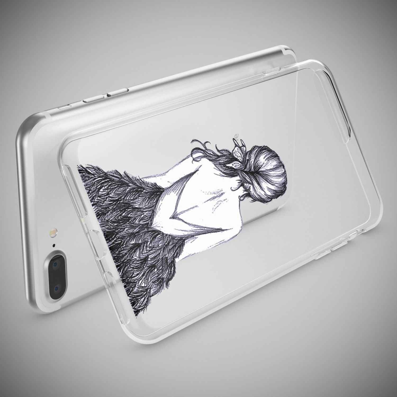 iPhone 8 Plus / 7 Plus Hülle Handyhülle von NALIA, Silikon Case Cover Bumper