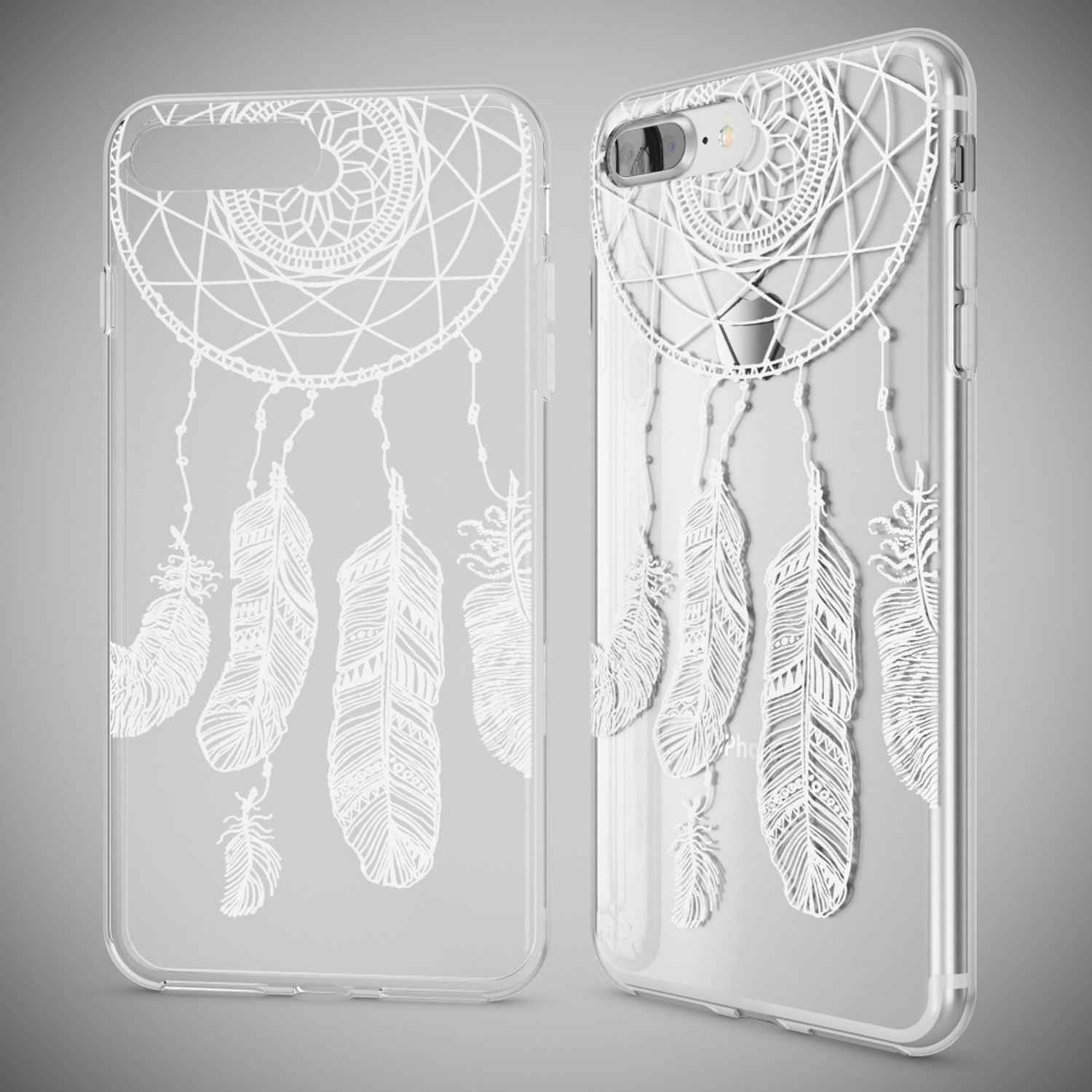 iPhone 8 Plus / 7 Plus Hülle Handyhülle von NALIA, Silikon Case Cover Bumper