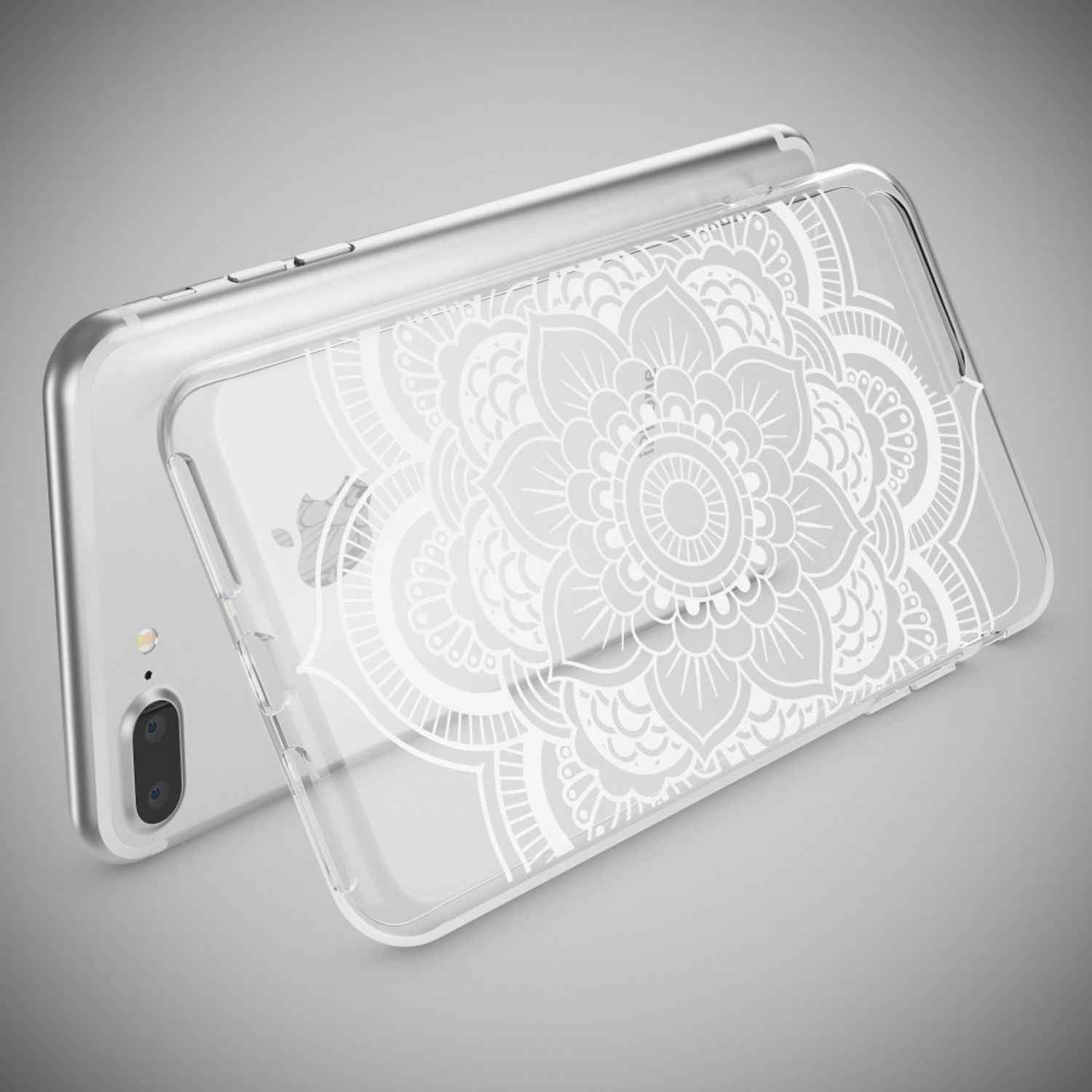 iPhone 8 Plus / 7 Plus Hülle Handyhülle von NALIA, Silikon Case Cover Bumper