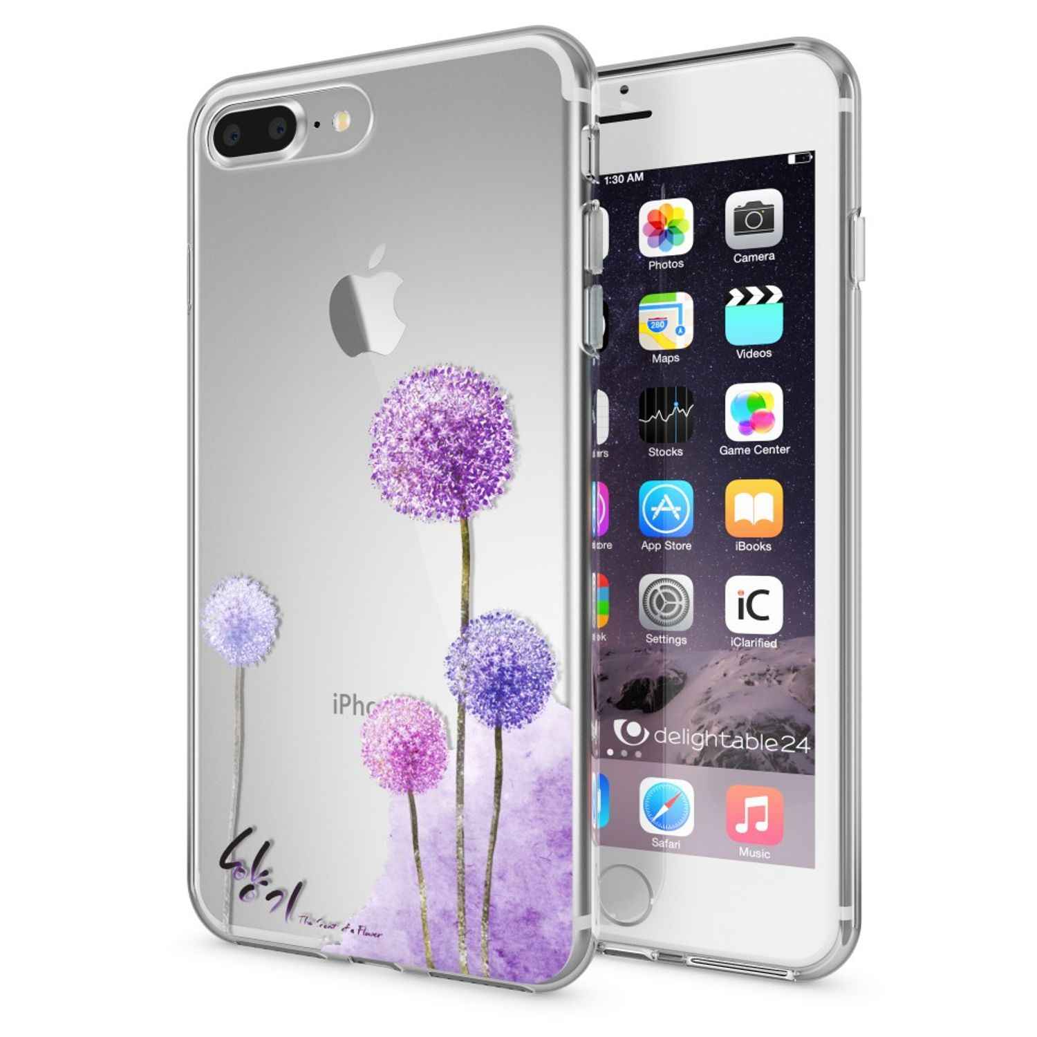 iPhone 8 Plus / 7 Plus Hülle Handyhülle von NALIA, Silikon Case Cover Bumper