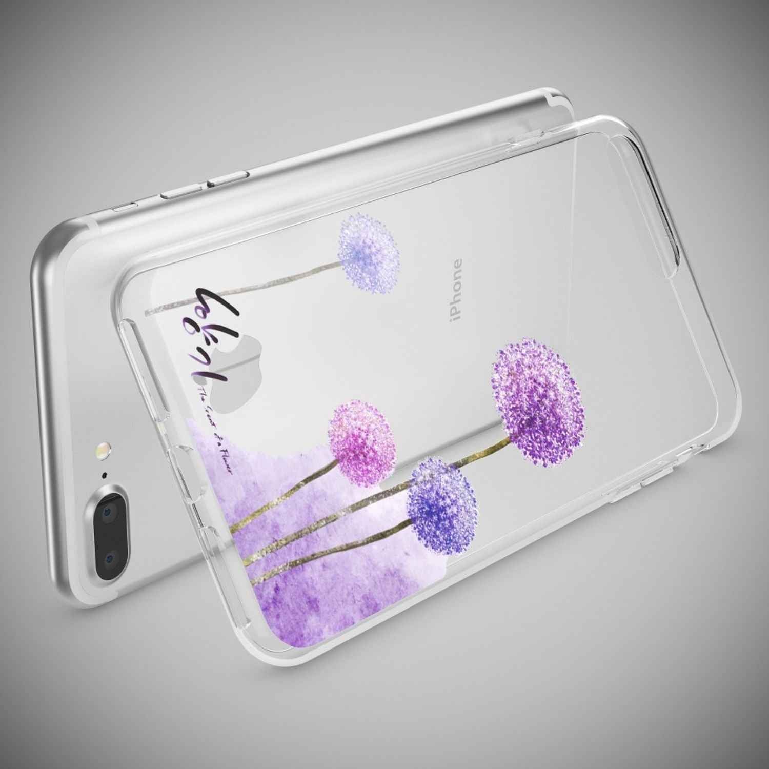 iPhone 8 Plus / 7 Plus Hülle Handyhülle von NALIA, Silikon Case Cover Bumper