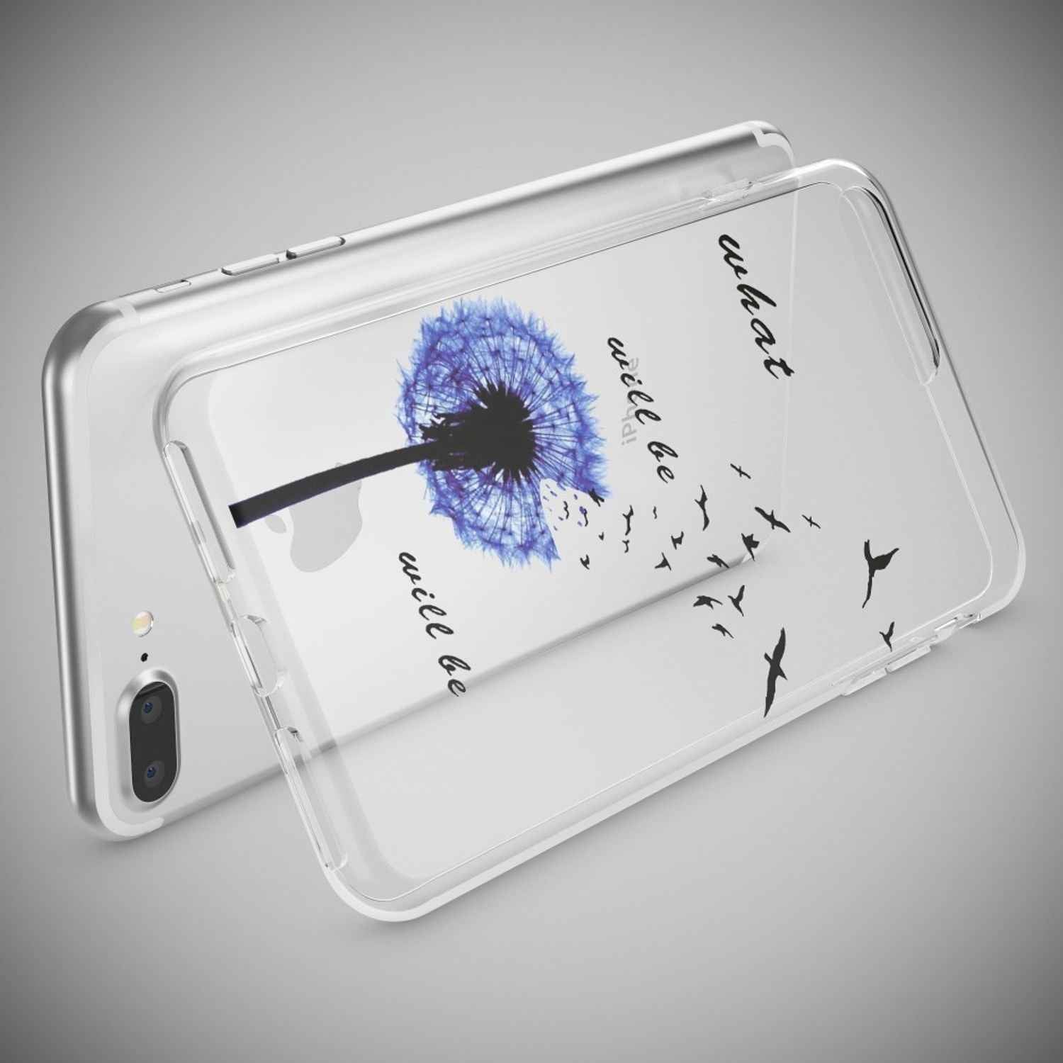 iPhone 8 Plus / 7 Plus Hülle Handyhülle von NALIA, Silikon Case Cover Bumper