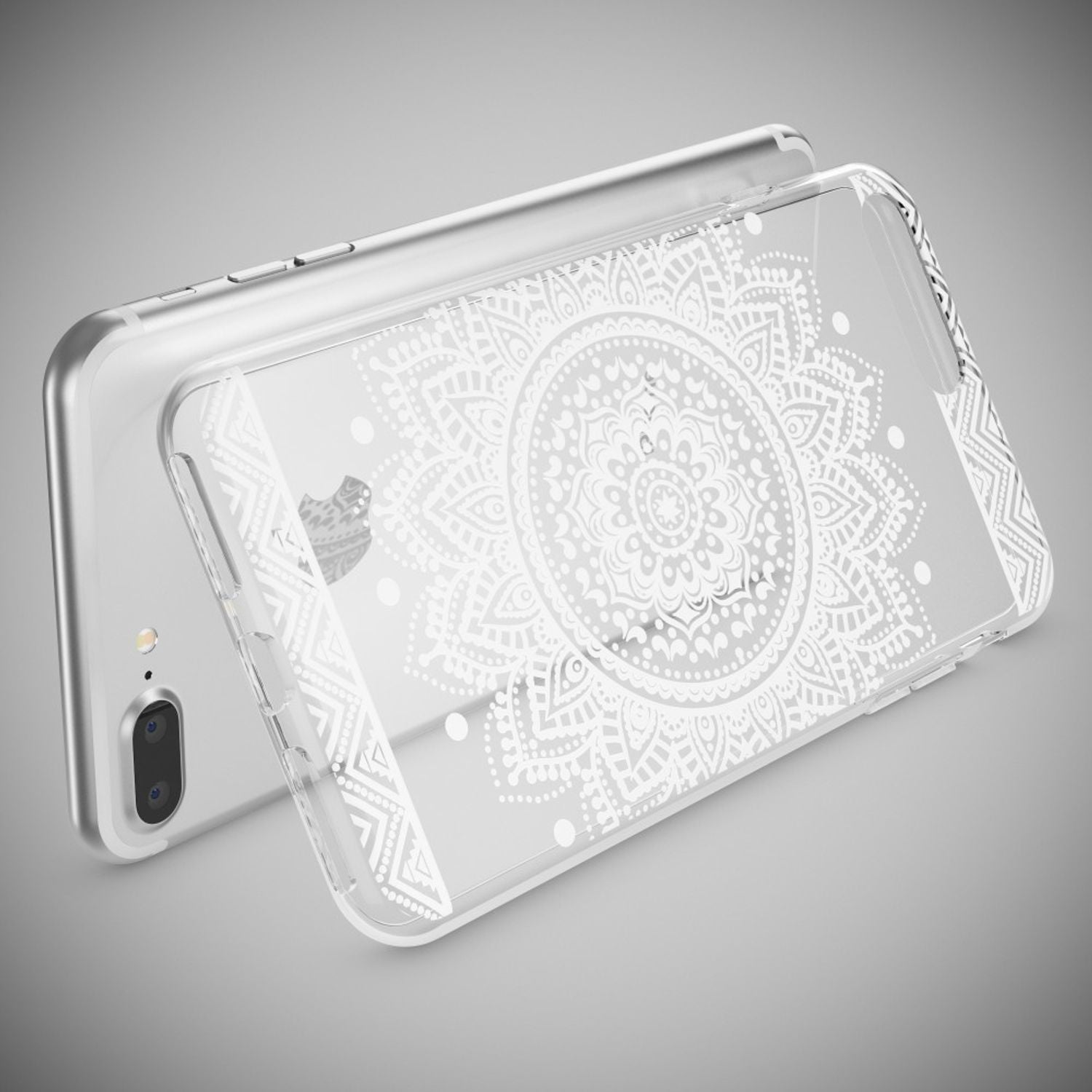 Handyhülle TPU Silikon durchsichtig für iPhone 8 Plus / 7 Plus | NALIA Berlin