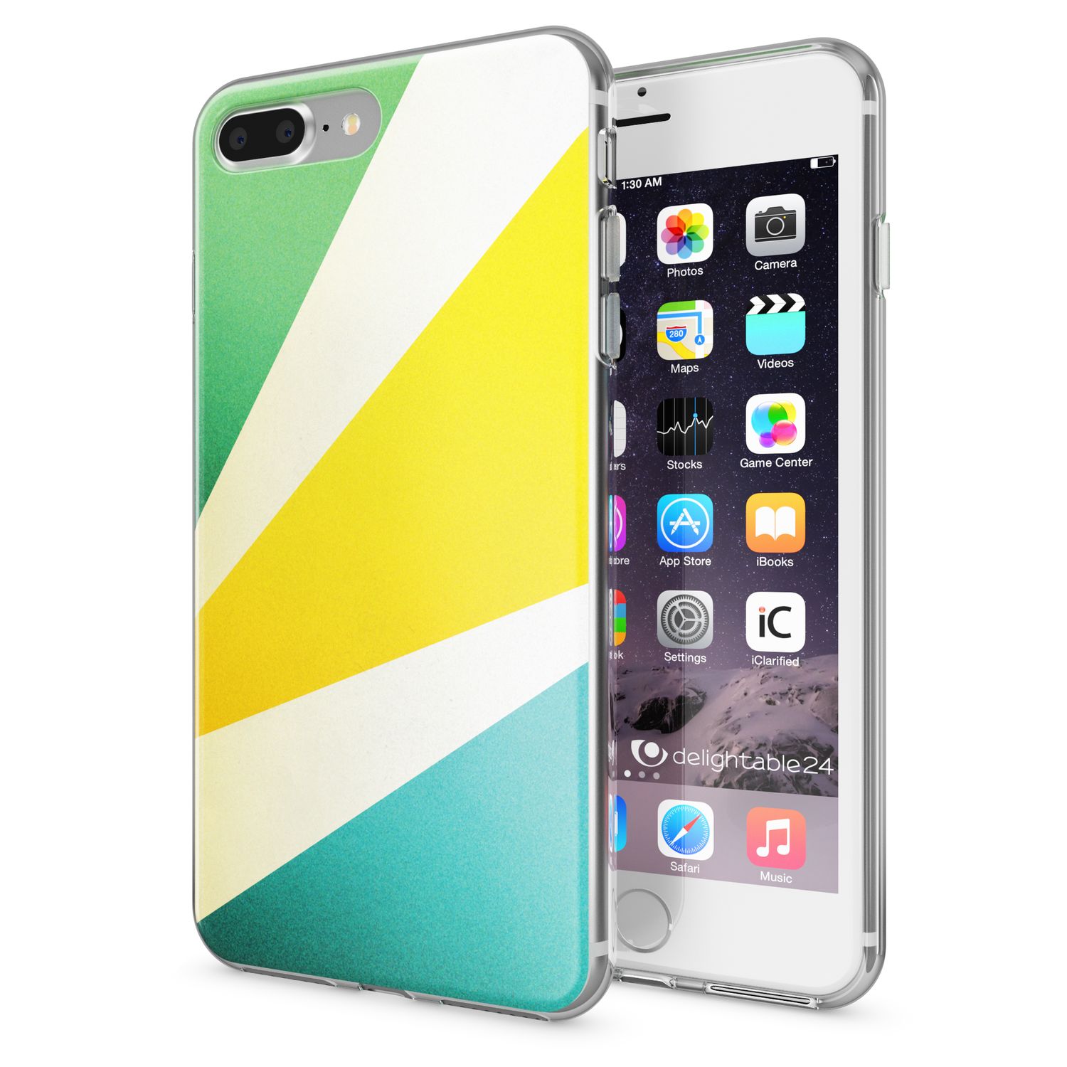Handyhülle TPU Silikon durchsichtig für iPhone 8 Plus / 7 Plus | NALIA Berlin