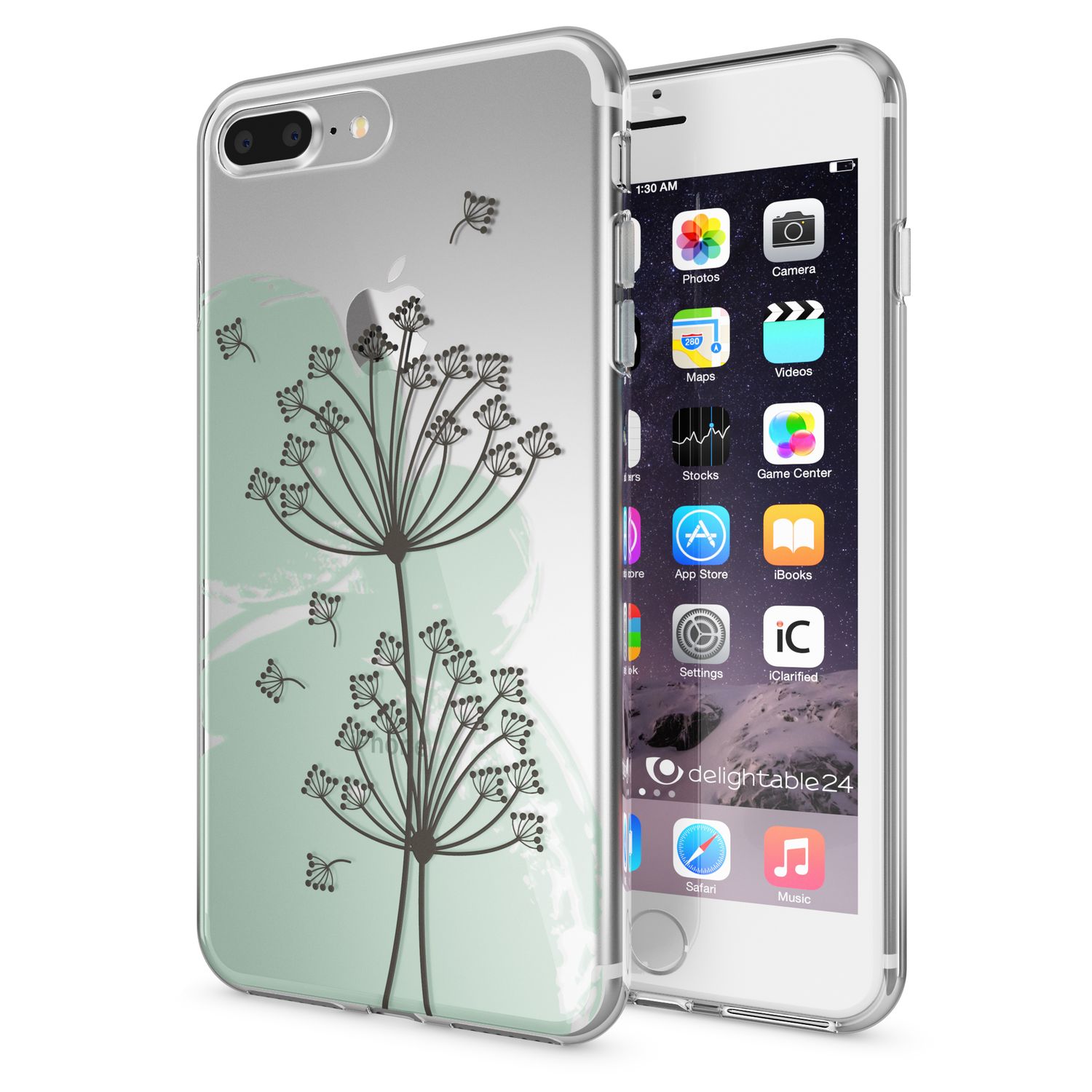 Handyhülle TPU Silikon durchsichtig für iPhone 8 Plus / 7 Plus | NALIA Berlin