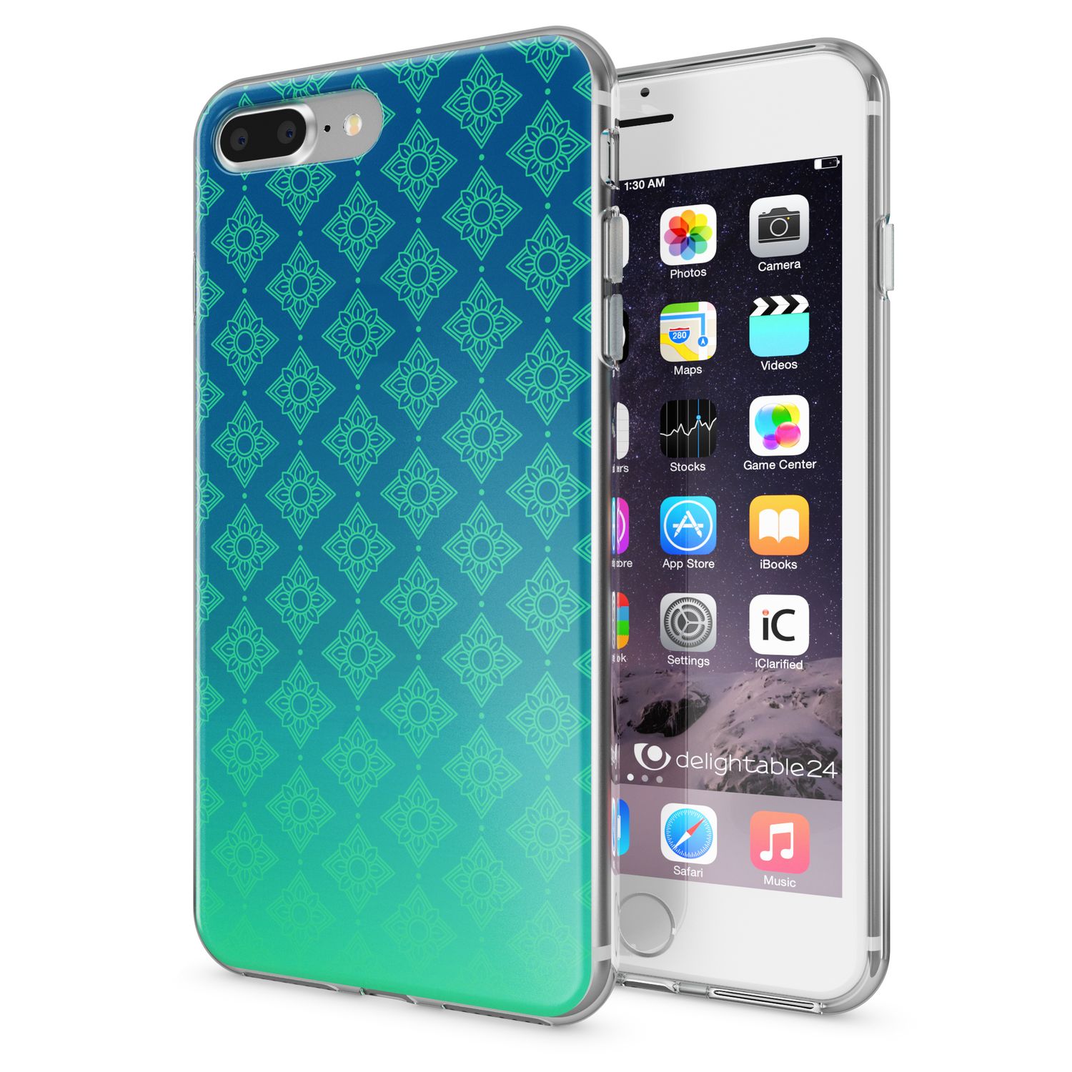 Handyhülle TPU Silikon durchsichtig für iPhone 8 Plus / 7 Plus | NALIA Berlin
