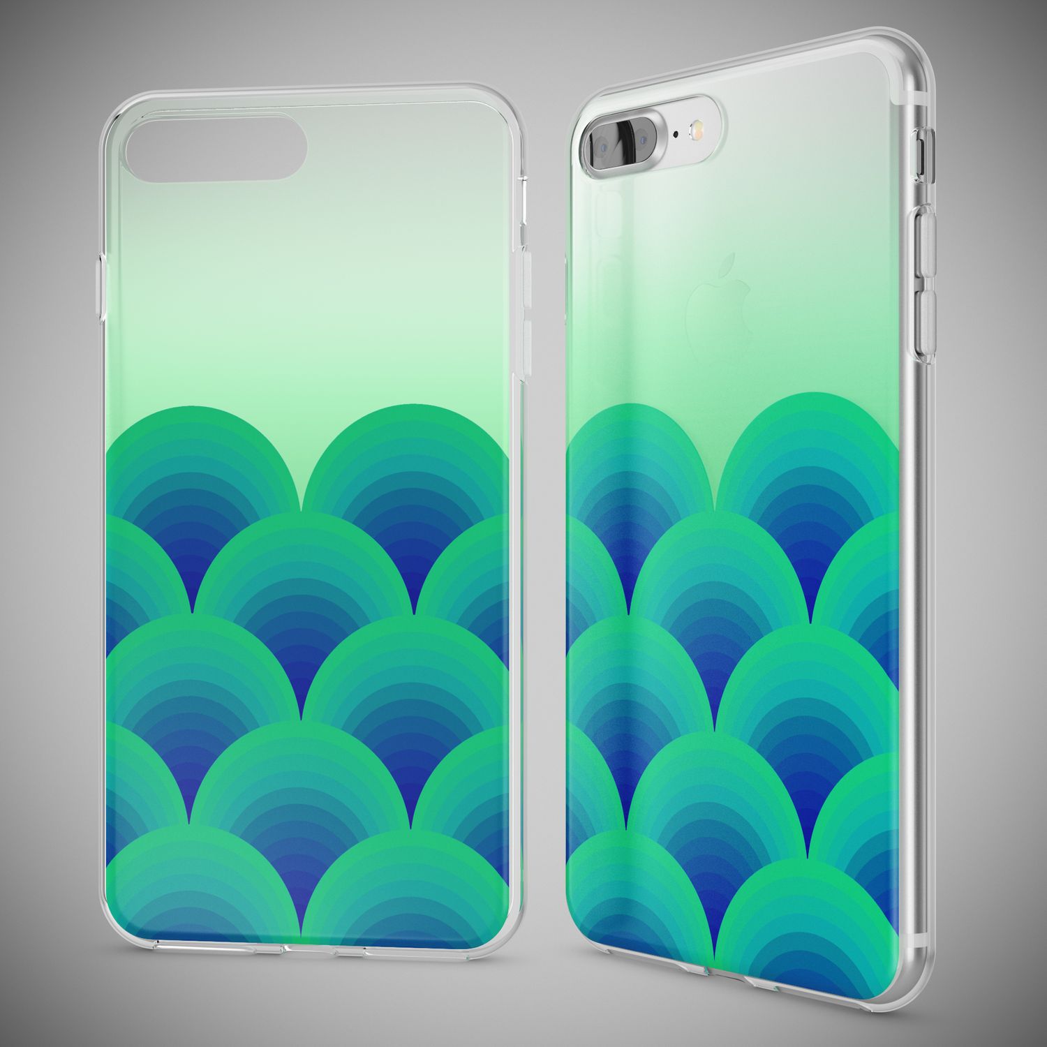 Handyhülle TPU Silikon durchsichtig für iPhone 8 Plus / 7 Plus | NALIA Berlin