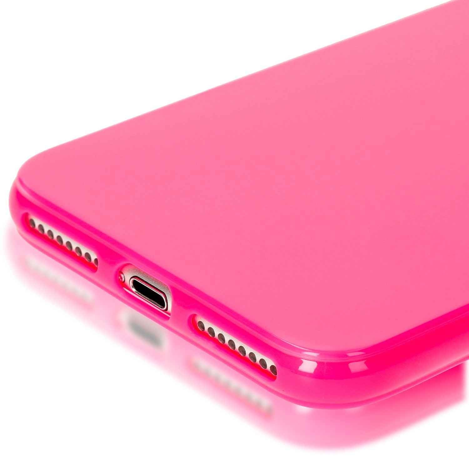 Apple iPhone 8 Plus / 7 Plus Handy Hülle von NALIA, Dünnes Silikon Cover Case
