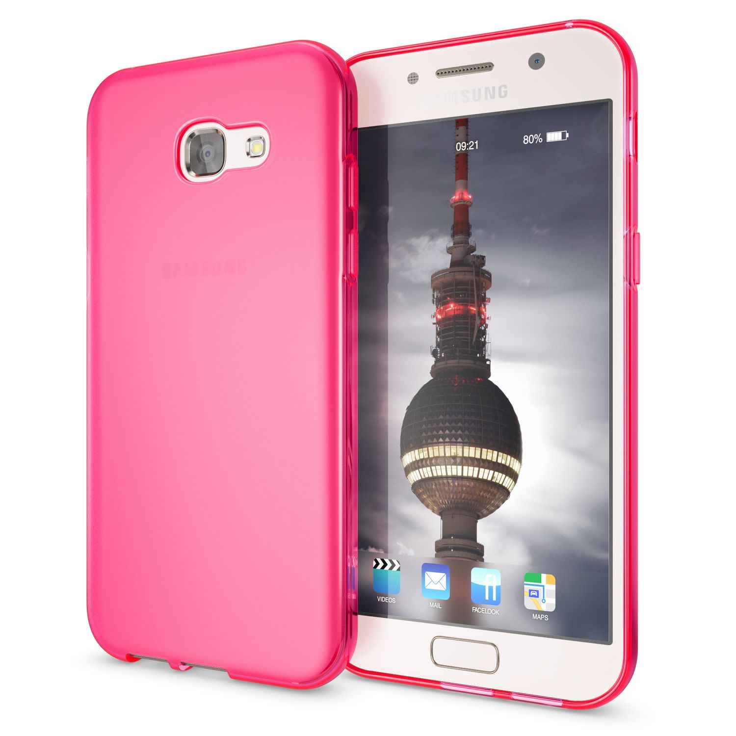 Samsung Galaxy A5 2017 Handy Hülle von NALIA, Silikon Case Dünnes Schutz Cover