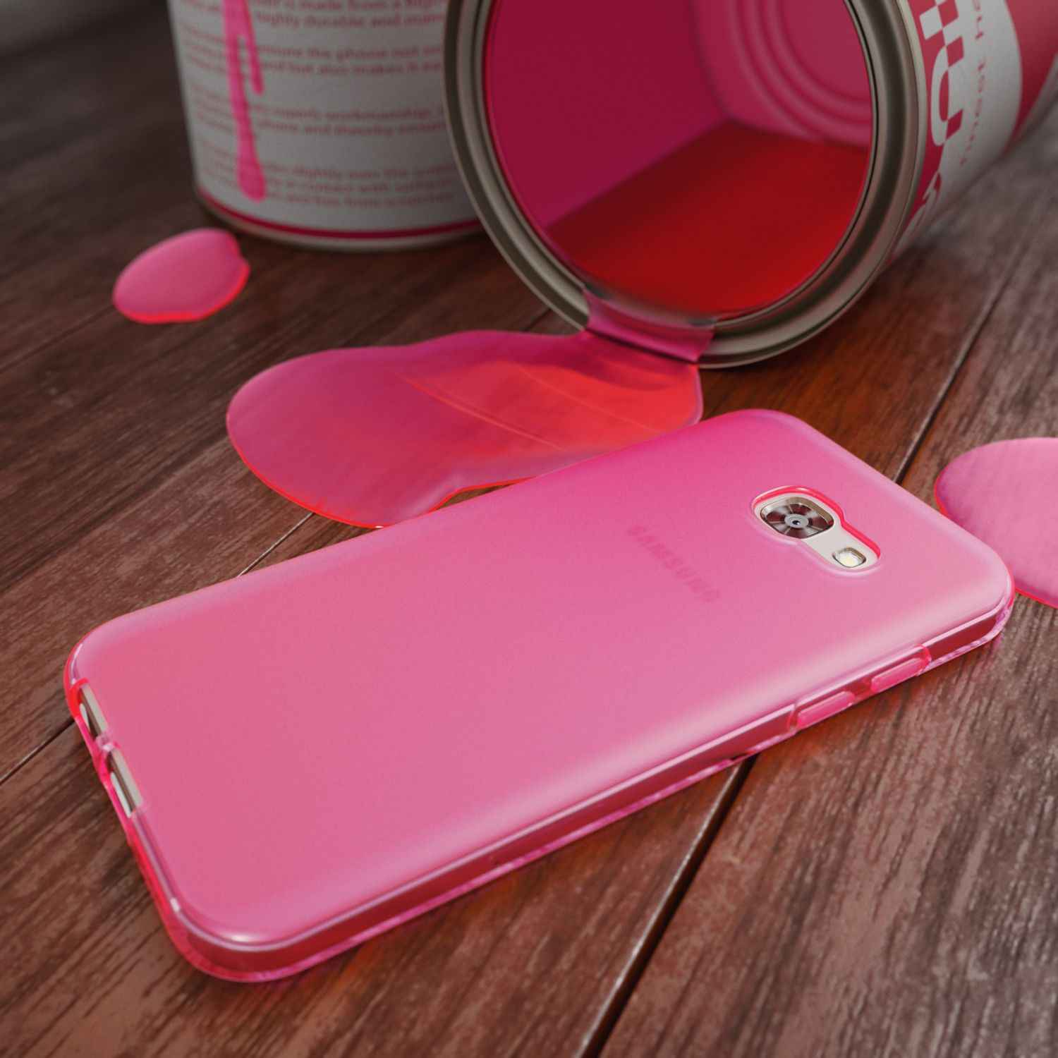 Samsung Galaxy A5 2017 Handy Hülle von NALIA, Silikon Case Dünnes Schutz Cover