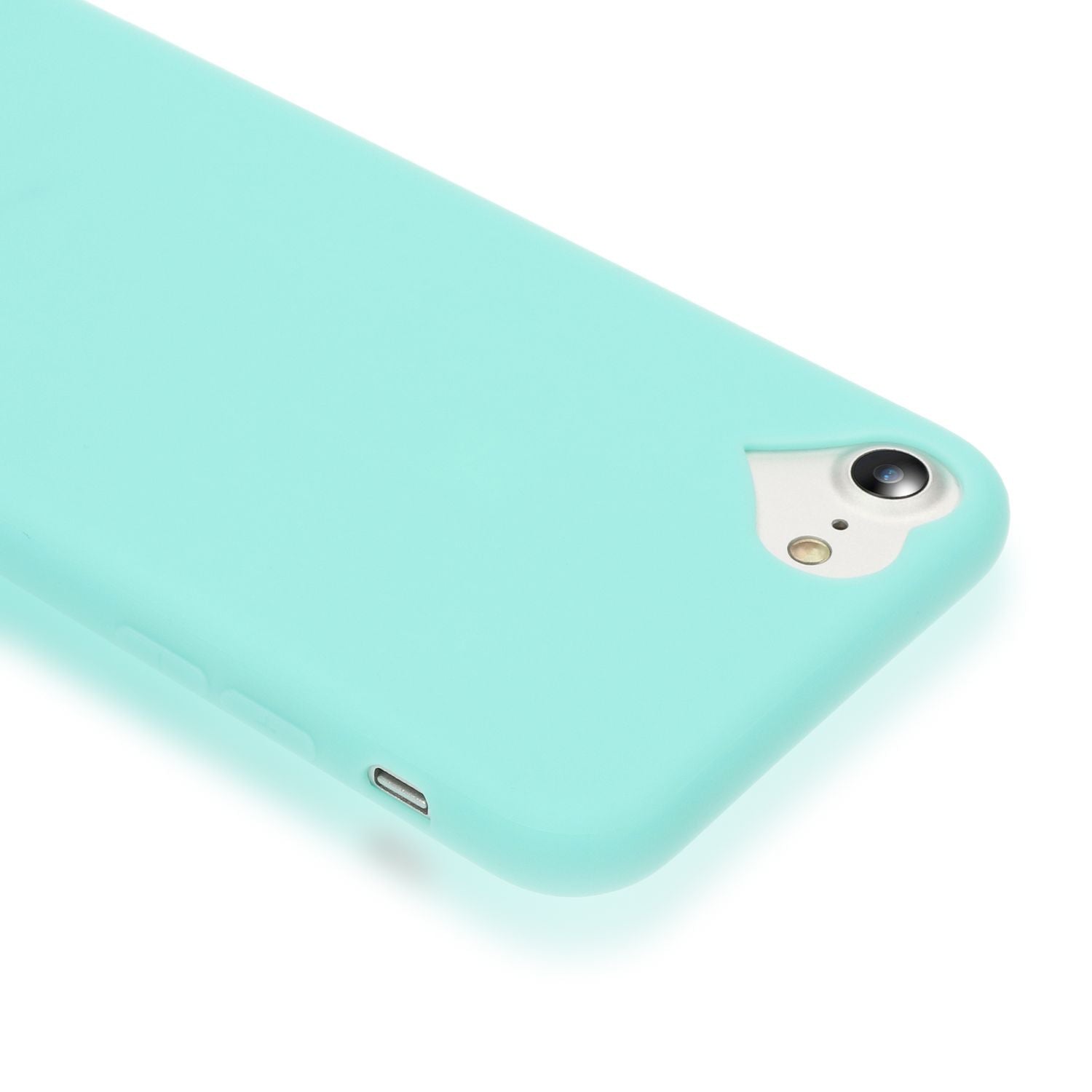 Handyhülle Herz TPU Silikon blau für iPhone SE 2022/SE 2020/8/7 | NALIA Berlin