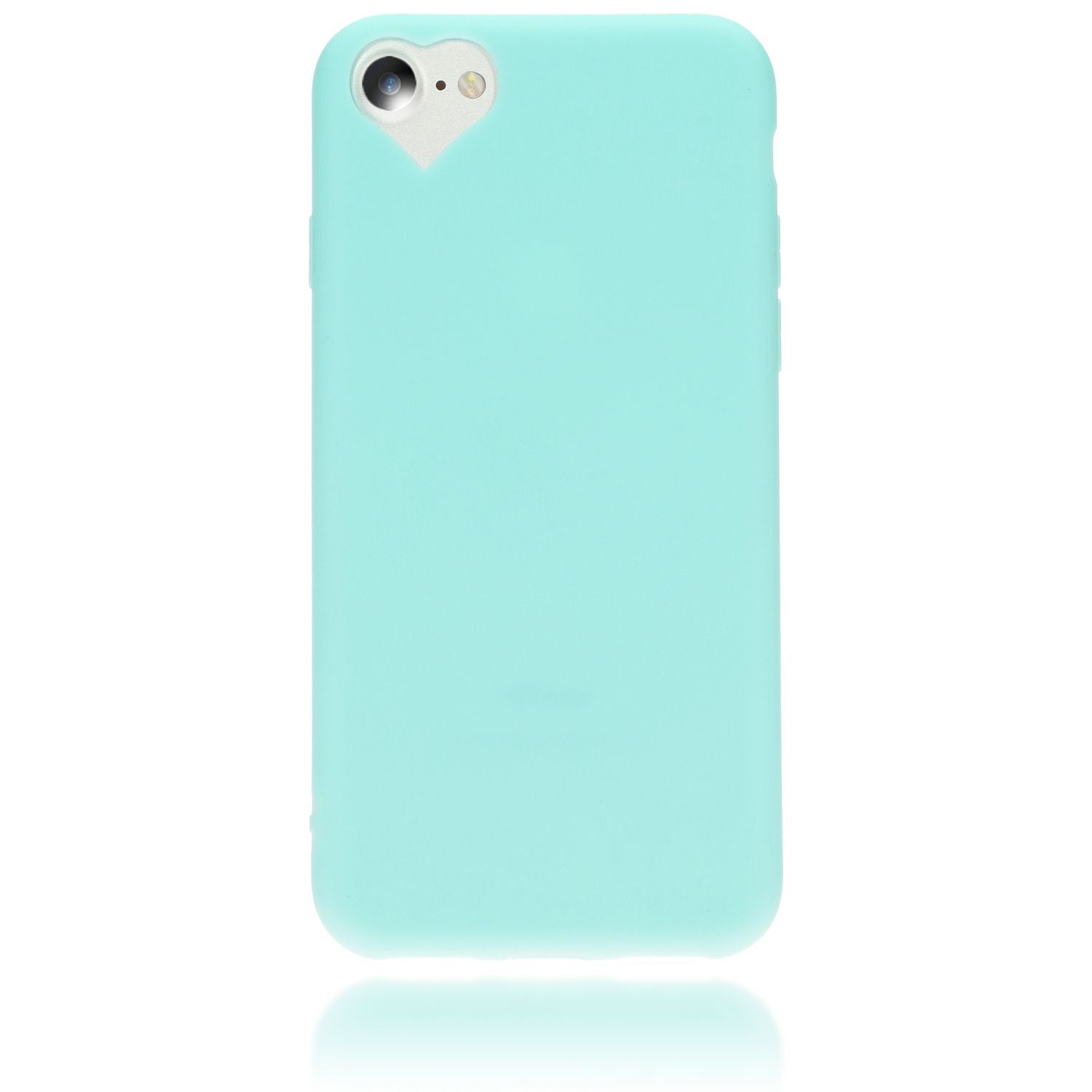 Handyhülle Herz TPU Silikon blau für iPhone SE 2022/SE 2020/8/7 | NALIA Berlin
