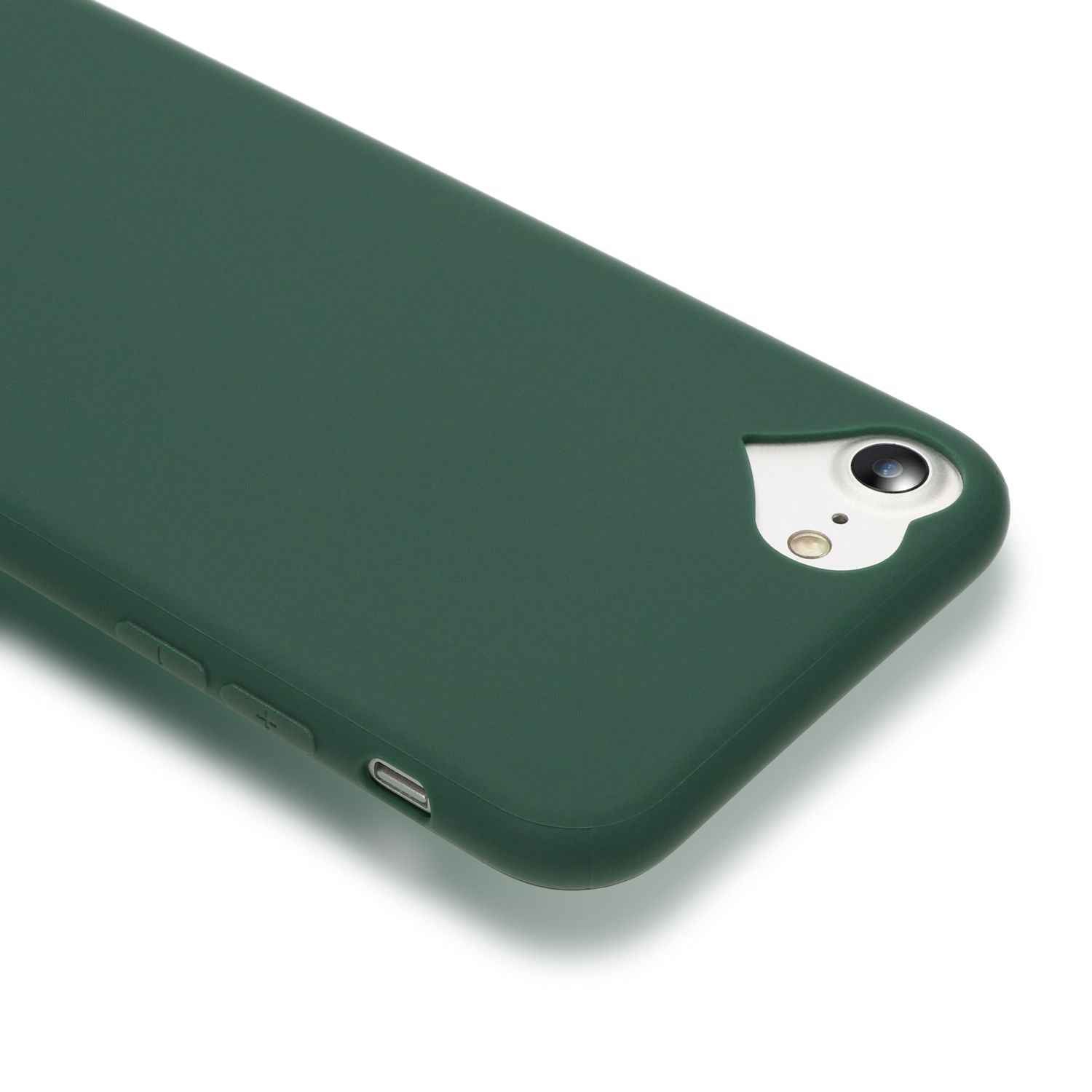 NALIA Handy Hülle für iPhone SE 2022 / SE 2020 / 8 / 7, Herz Case Cover Schutz