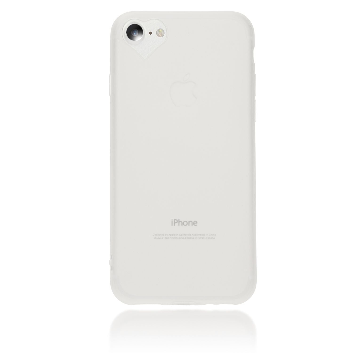 Handyhülle Herz TPU Silikon blau für iPhone SE 2022/SE 2020/8/7 | NALIA Berlin