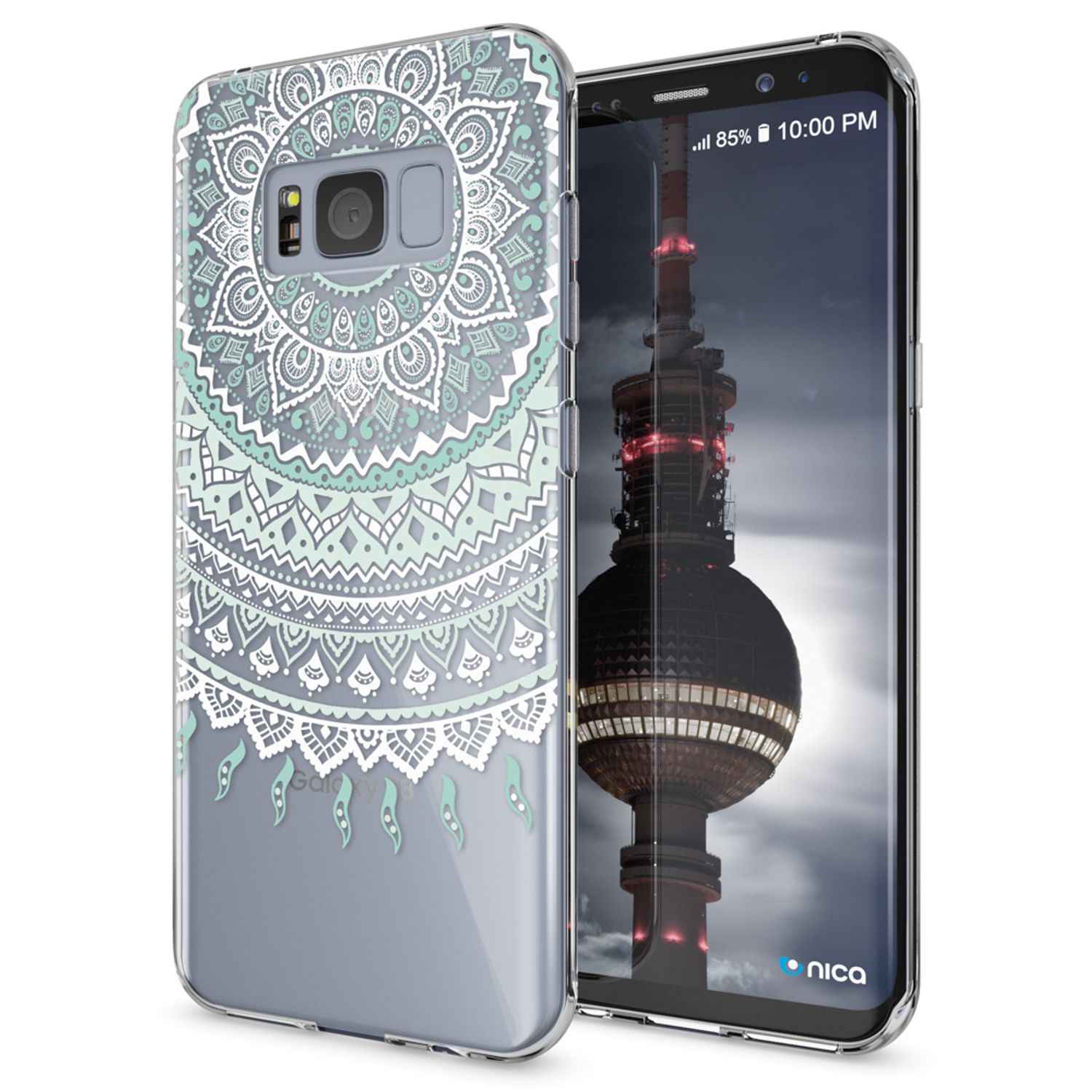 Samsung Galaxy S8 Hülle Handyhülle von NALIA, Slim Silikon Motiv Case Schutzhülle