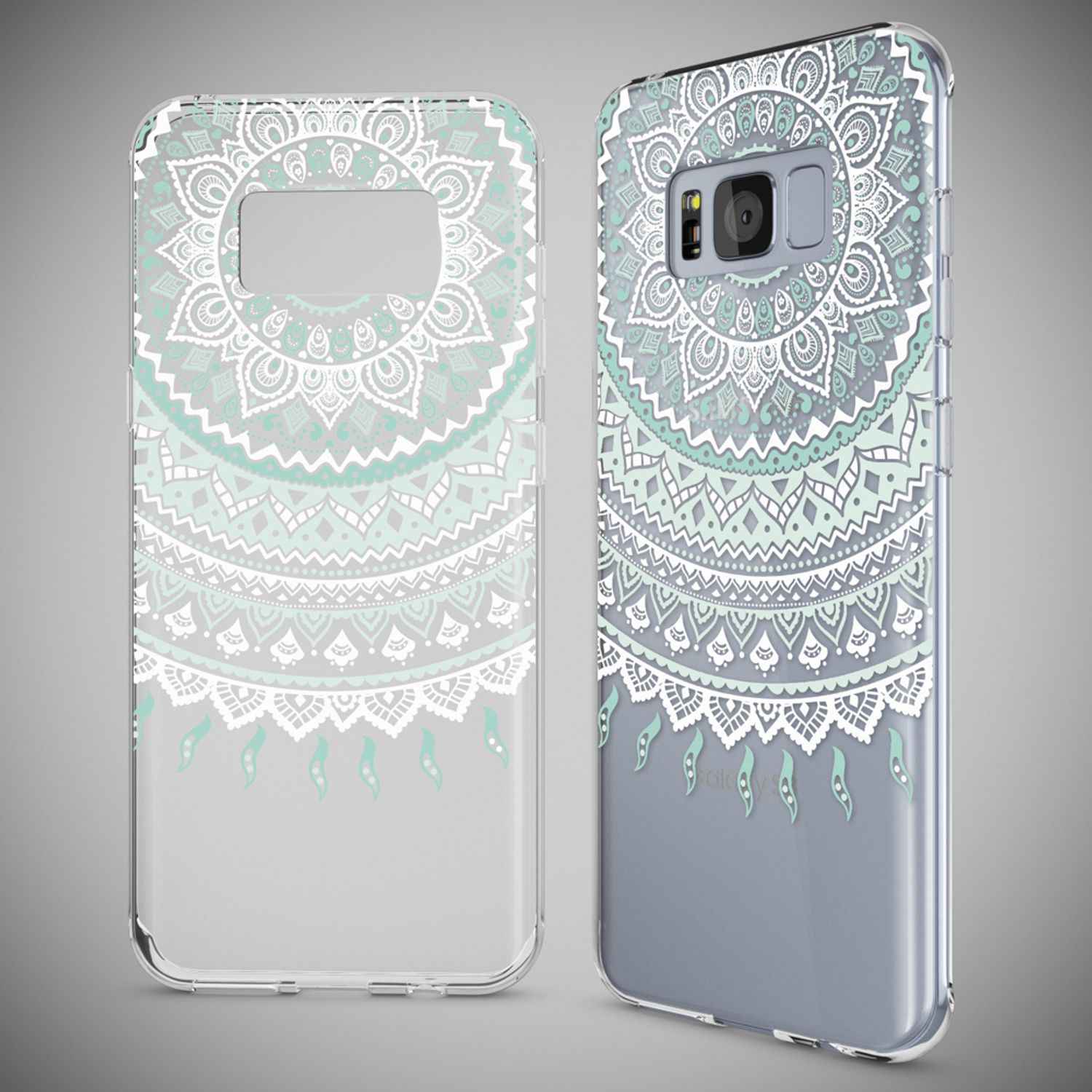 Samsung Galaxy S8 Hülle Handyhülle von NALIA, Slim Silikon Motiv Case Schutzhülle