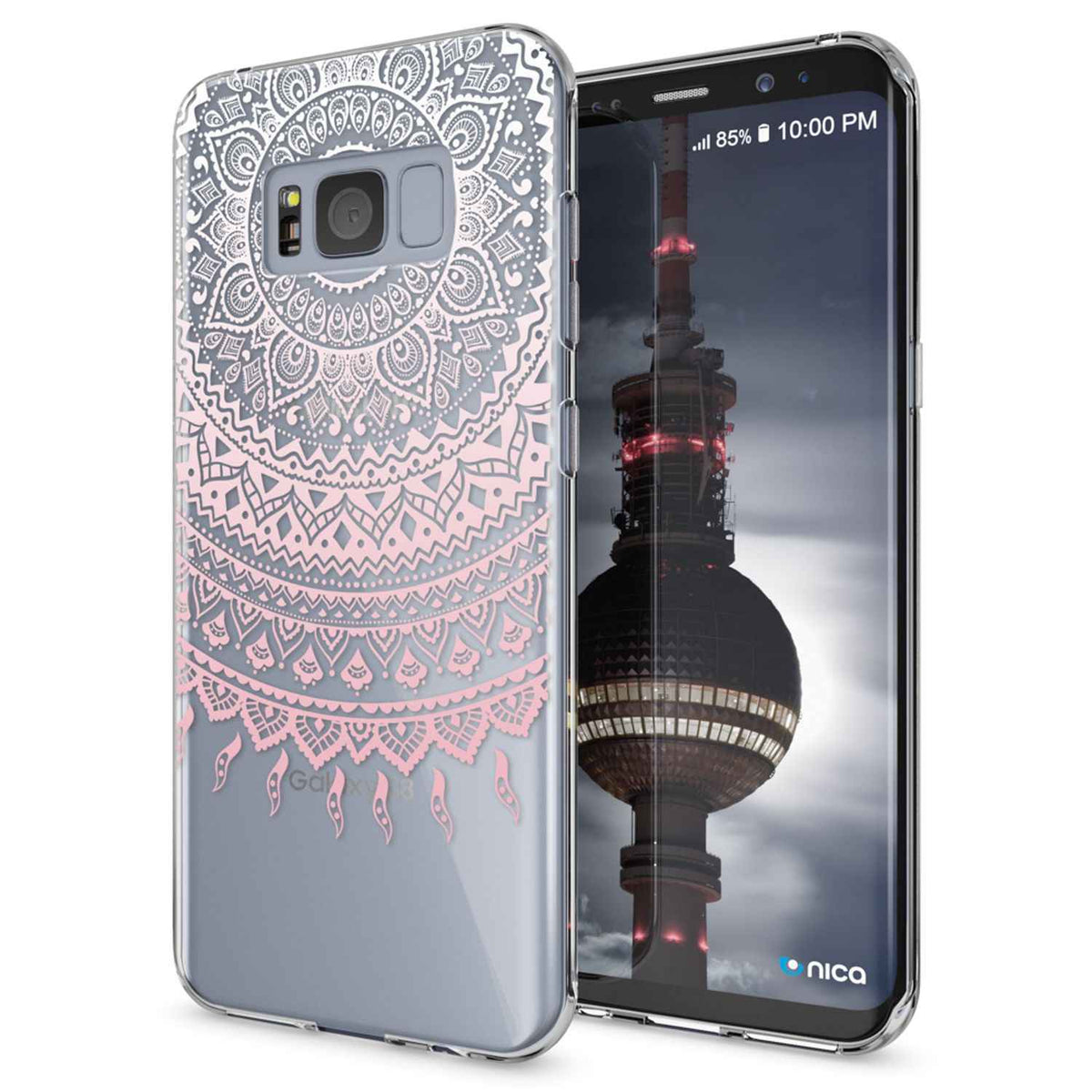 Samsung Galaxy S8 Plus Hülle Handyhülle von NALIA, Silikon Motiv Case Schutzhülle