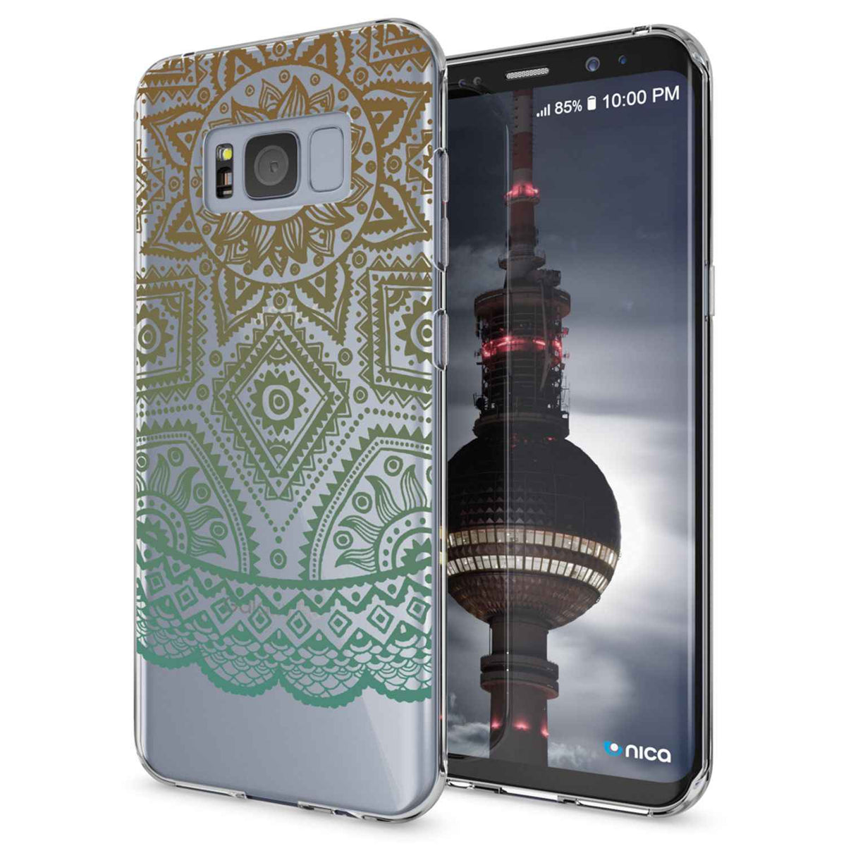 Samsung Galaxy S8 Plus Hülle Handyhülle von NALIA, Silikon Motiv Case Schutzhülle